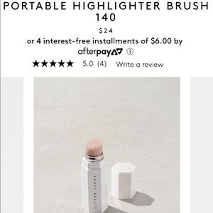 New Fenty blush brush #140
